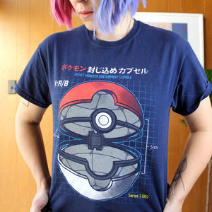 POKEMON POKEBALL T-SHIRT